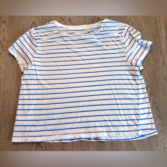 Universal Threads Blue & White Striped Tee Size L - Picture 2 of 6